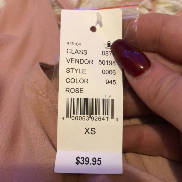 Light pink Kendall and Kylie strappy mini dress - Picture 2 of 4